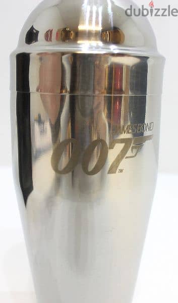 JAMES BOND 007 SILVER COCKTAIL SHAKER 3