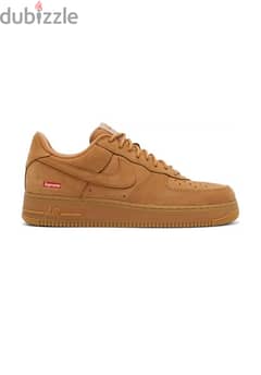 Supreme x Air Force 1 Low SP 'Box Logo - Wheat'