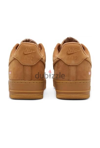 Supreme x Air Force 1 Low SP 'Box Logo - Wheat' 3