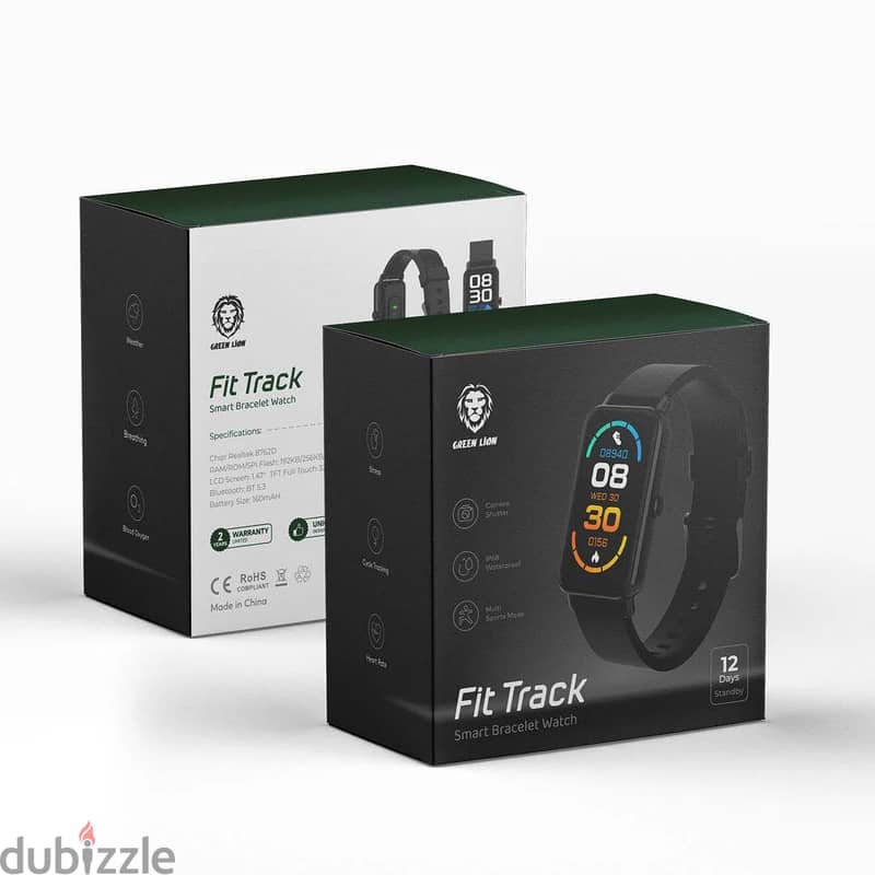 Green Lion Fit Track Smart Bracelet 1