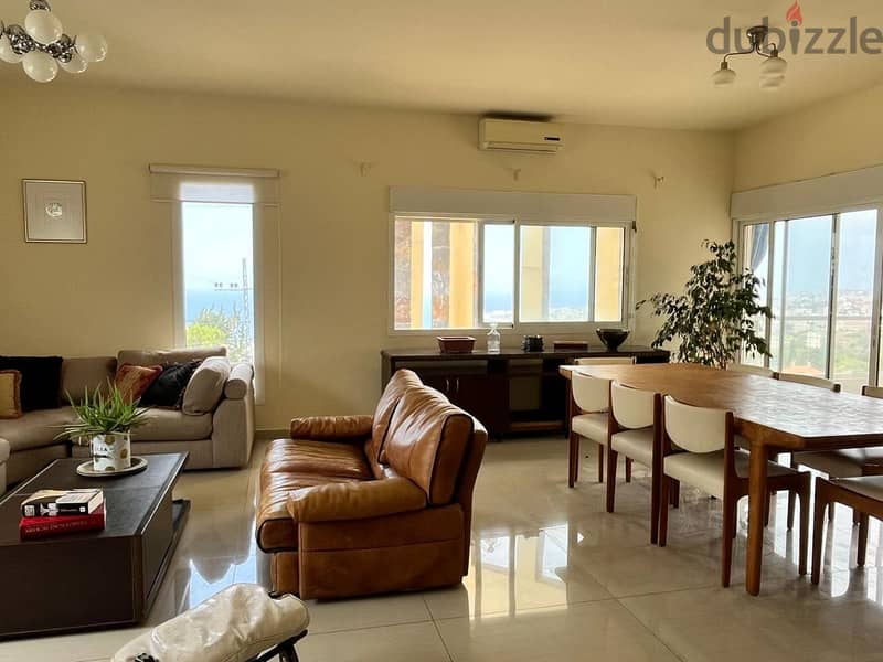 APARTMENT FOR RENT IN BLAT NEAR LAU شقة للإيجار في بلاط بالقرب من 0