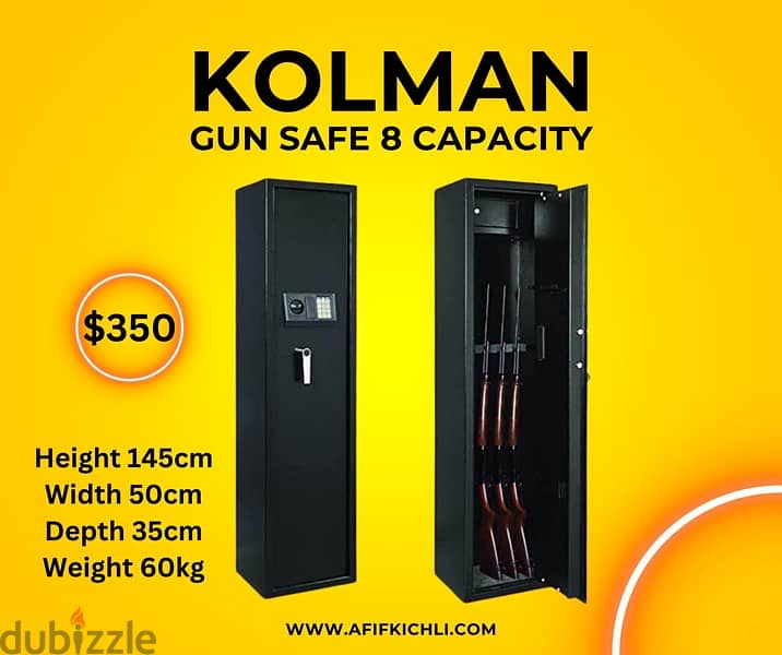 Kolman Safe Box all Sizes خزنات حديد جميع القياسات 1