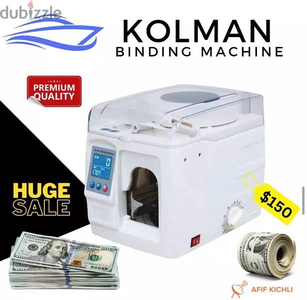 Kolman Pro Money Counters USD EURO LBP مكنات عد وفحص النقود 10