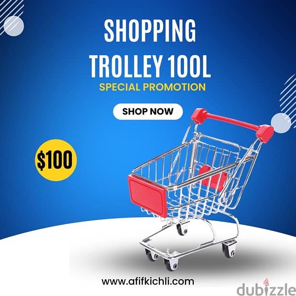 Trolleys & Shelves for Supermarket عربيات ورفوف للسوبرماركت 3