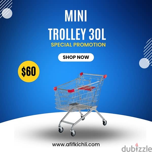 Trolleys & Shelves for Supermarket عربيات ورفوف للسوبرماركت 9