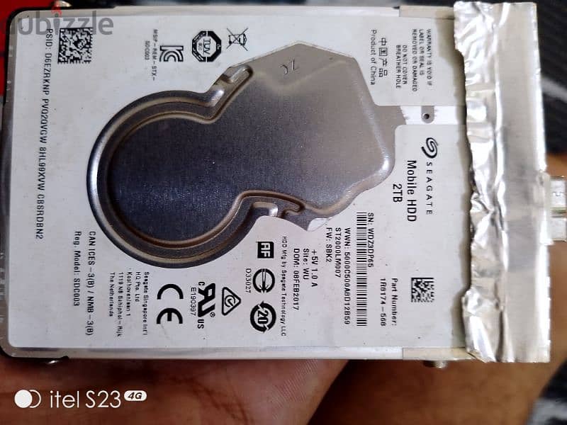 hard hdd 2TB seagate 0