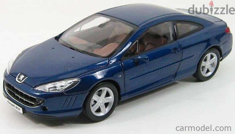 Diecast 1:18 Peugeot 407 coupe by Norev brand new , 1