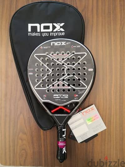 NOX New padel Racket AT10 Genius 18K