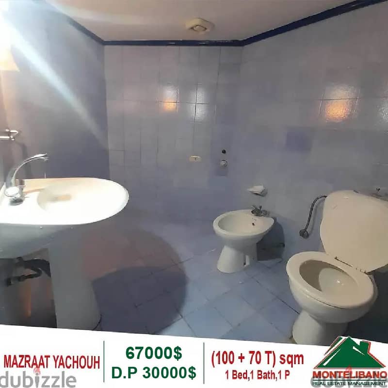 67000$!! Apartment for sale located in Mazraat Yachouh 5