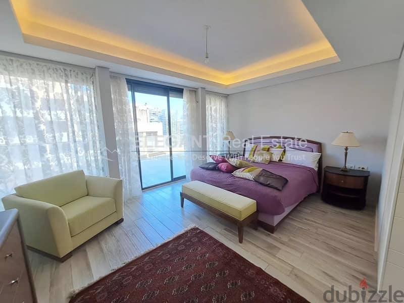 Spacious Duplex for rent | Huge Terrace | Minet el Hosn 3