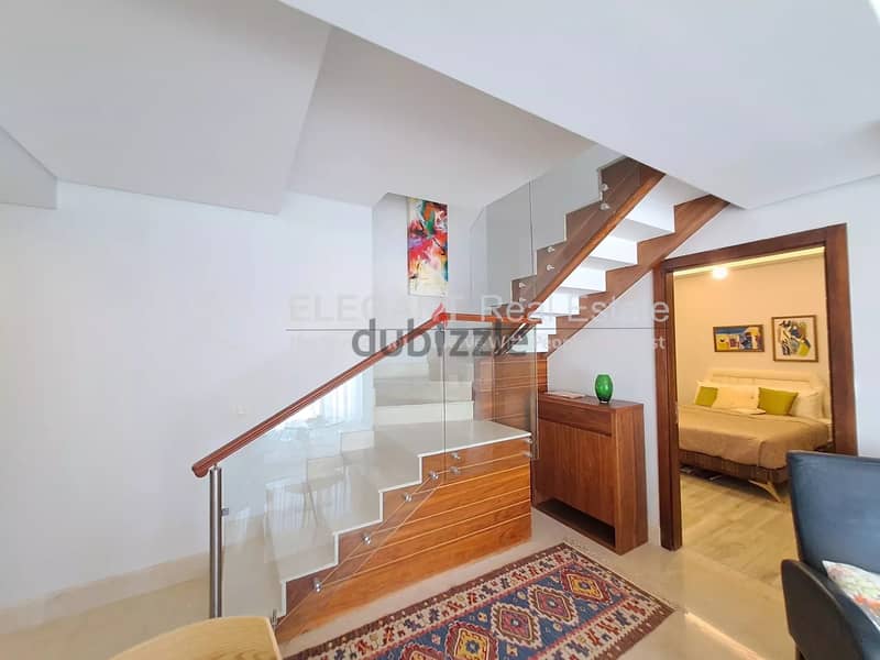 Spacious Duplex for rent | Huge Terrace | Minet el Hosn 14