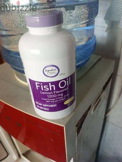 fish oil 1200mg 320 pill (only 20 pills used )