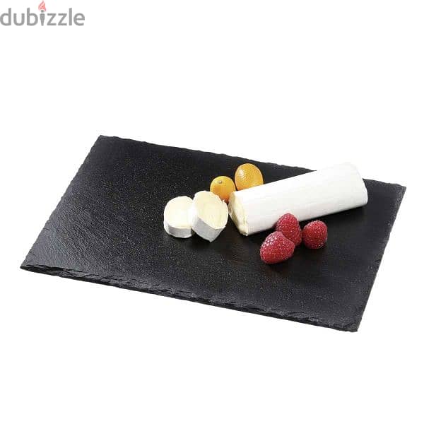 german store slate plate rect. 23x13cm 1