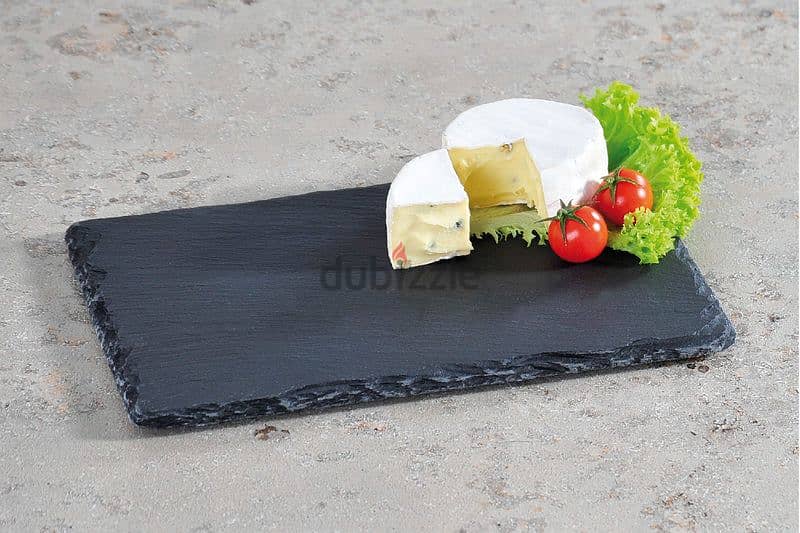 german store slate plate rect. 23x13cm 2