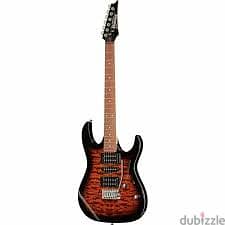 IBANEZ ELECTRIC GUITAR GRX70QA-SB