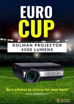 Kolman Projector 4500 Lumens New