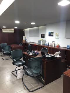 FULLY EQUIPPED OFFICE IN AIN EL MRAISSEH (110SQ) , (JNR-189)