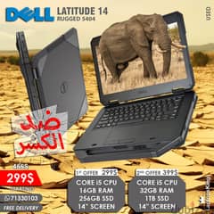 DELL LATITUDE 14 RUGGED 5404 CORE i5 CPU 14” LAPTOPS 0