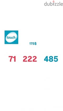 Touch Special numbers we deliver all leb