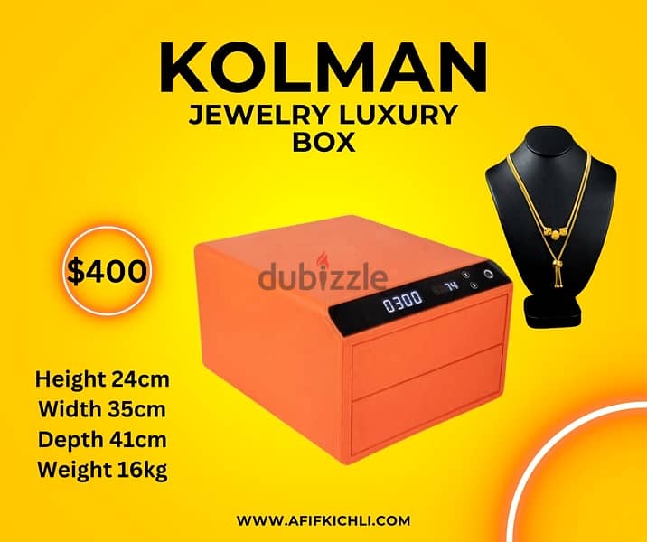 Kolman Safe Box all Sizes خزنات حديد جميع القياسات 4