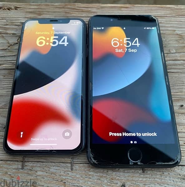 iPhone 7 plus 32gb w iPhone x 256gb 1