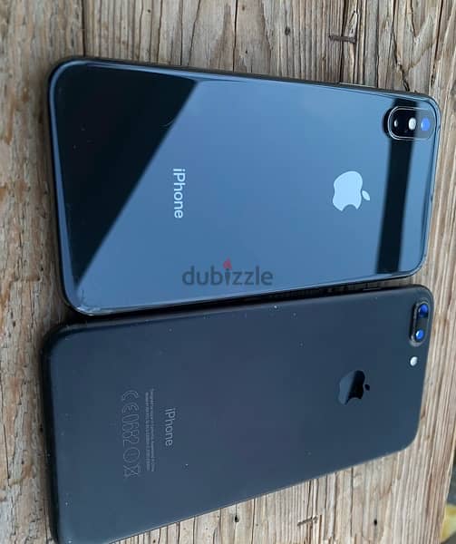 iPhone 7 plus 32gb w iPhone x 256gb 2