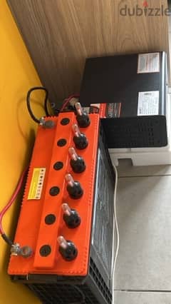 battery plus the inverter ups