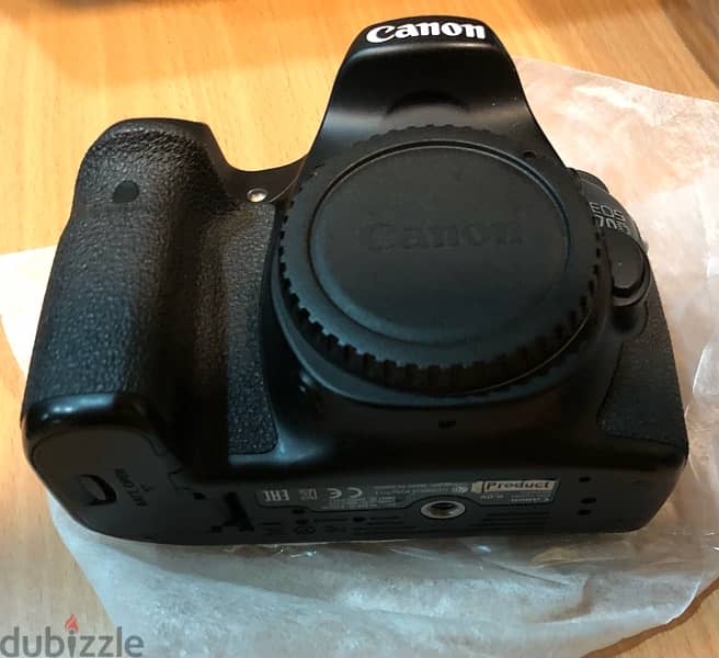 CAMERA CANON 70D & LENS 18/135 (stm) touch screen  & wi-fi 20.2mp 5