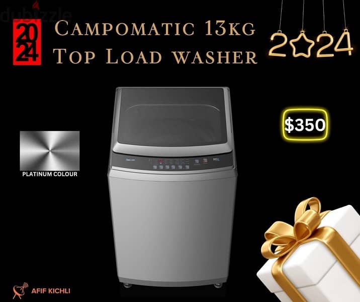 Campomatic Samsung 7kgs Washing Machine كفالة شركة 2