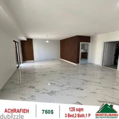 750$!! Apartment for rent located in Achrafieh