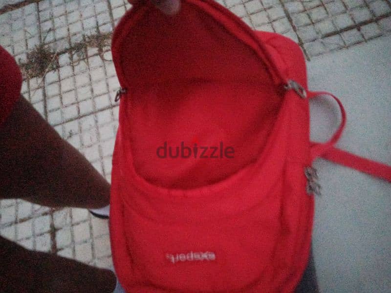 red exsport backpack 2