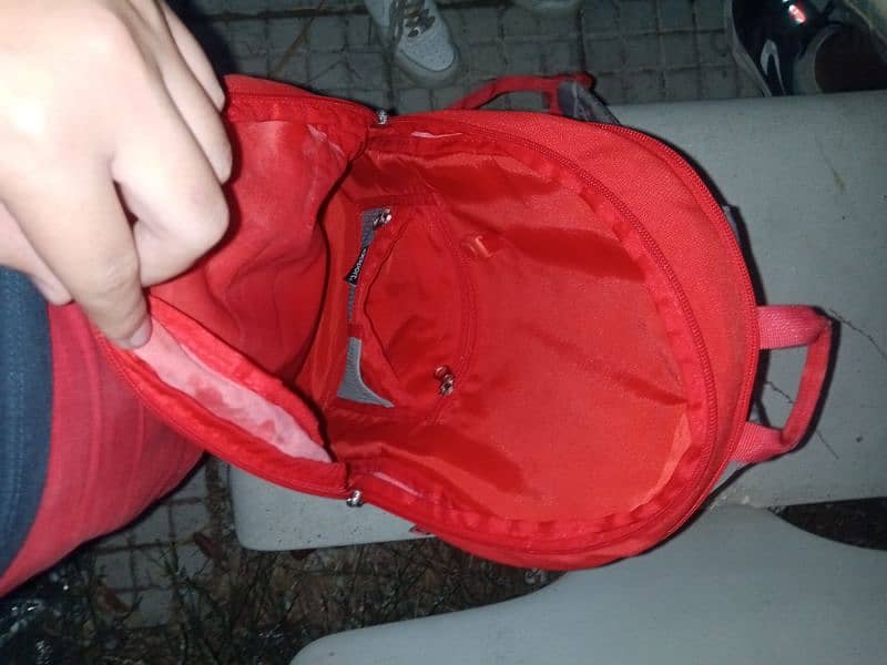 red exsport backpack 3