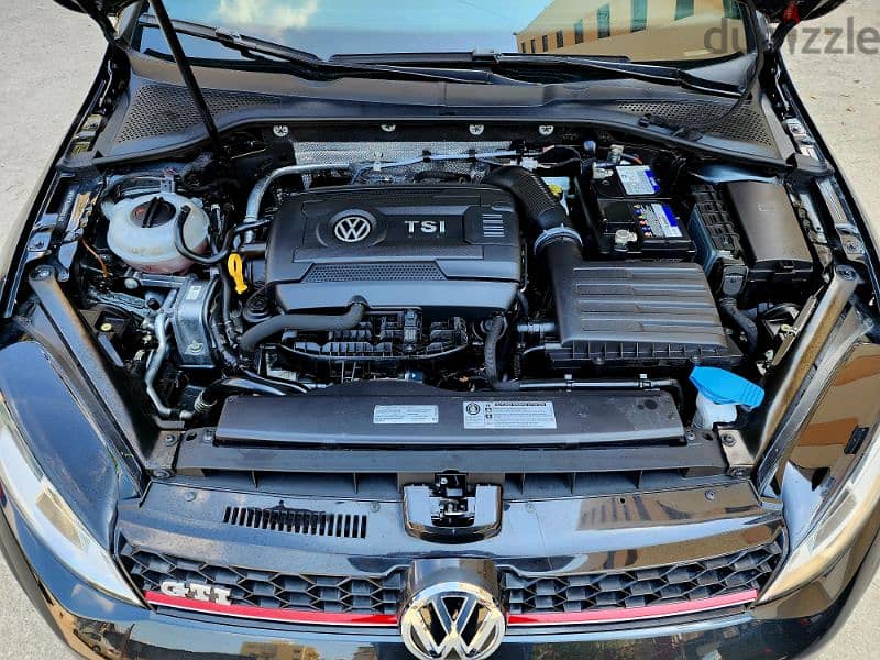 VOLKSWAGEN GOLF 7 GTI 2017 full 67000 miles اجنبية شبه جديدة 19