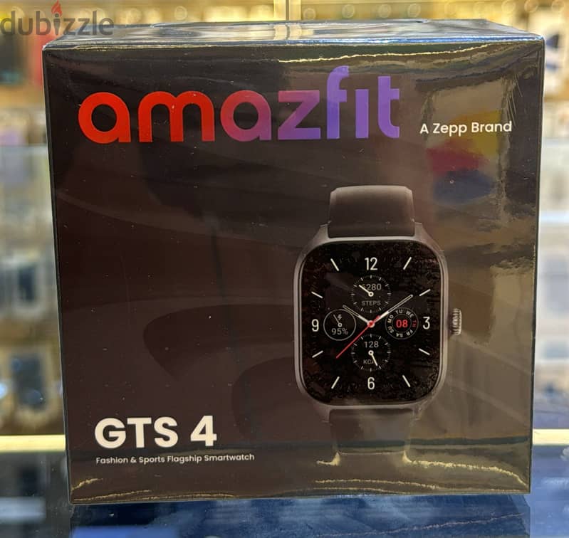 Amazfit Gts 4 Infinite black A Zepp Brand original & best price 0