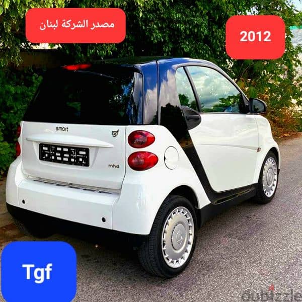 Smart fortwo 2012 full automatic مصدر الشركة لبنان 4