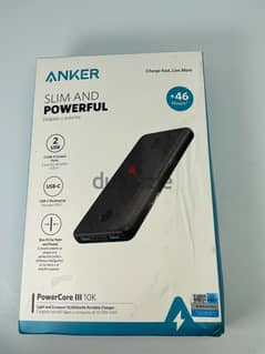 Anker slim and powerful power bank powercore III 10k great & last off