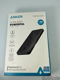 Anker slim and powerful power bank powercore III 10k 0