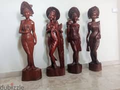 rosewood statues