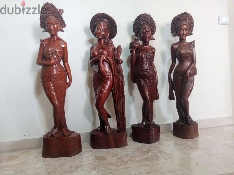 rosewood statues 1