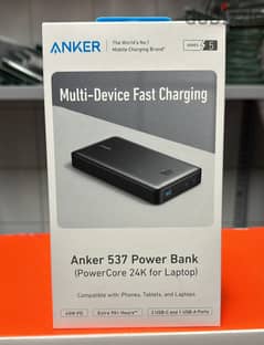 Anker 537 powerbank (powercore 24k for laptop)