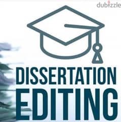 Editing of Thesis, Project, dissertation and essays