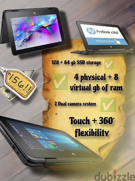 Laptop & tablet HP, info in Description :) 2