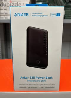 Anker 335 power bank (power core 20k) 20000mah exclusive & original o