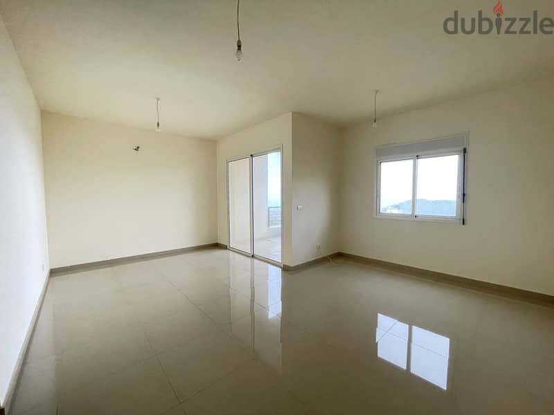 Mazraat Yashouh | Brand New 130m² | Open Mountain View | 2 Parking 3