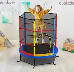 Kids Trampoline With Safety Net