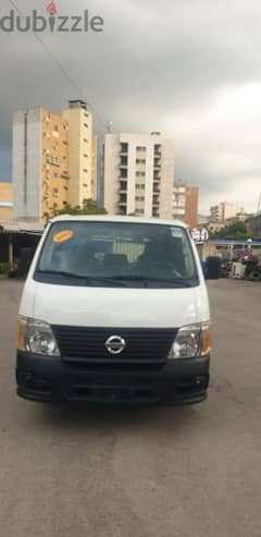 nissan urvan 2009 manuel ac like new