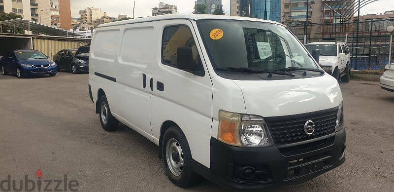 nissan urvan 2009 manuel ac like new 2