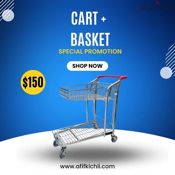 Trolleys, Baskets & Shelves for Supermarket, Pharmacy, Stores etc… 5