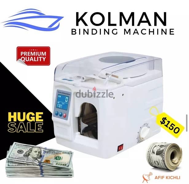 Kolman Money Counter USD EURO LBP عدادة مقود 7