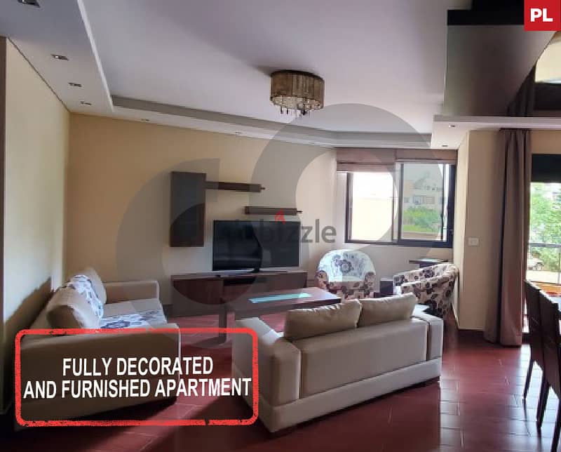 fully furnished,terrace,METN,ZALKA/زلقا REF#PL111847 0